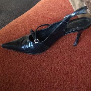 John Fluevog Tibby Cougar Slingback